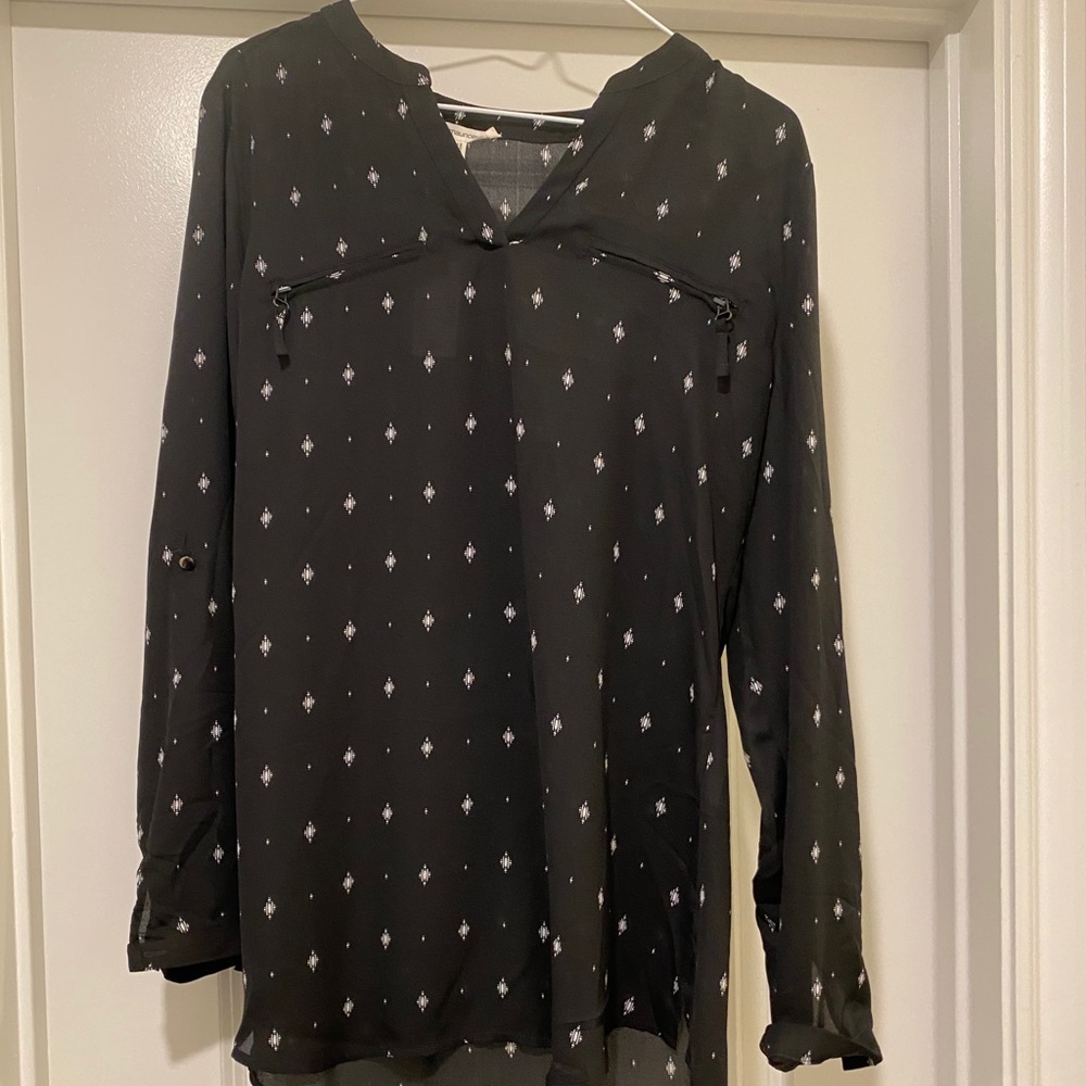 Long sleeved blouse